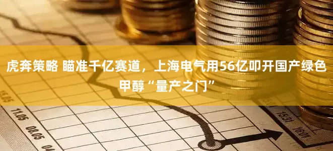 虎奔策略 瞄准千亿赛道，上海电气用56亿叩开国产绿色甲醇“量产之门”